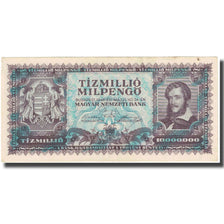 Billet, Hongrie, 10 Million Milpengö, 1946, 1946-03-18, KM:129, TB