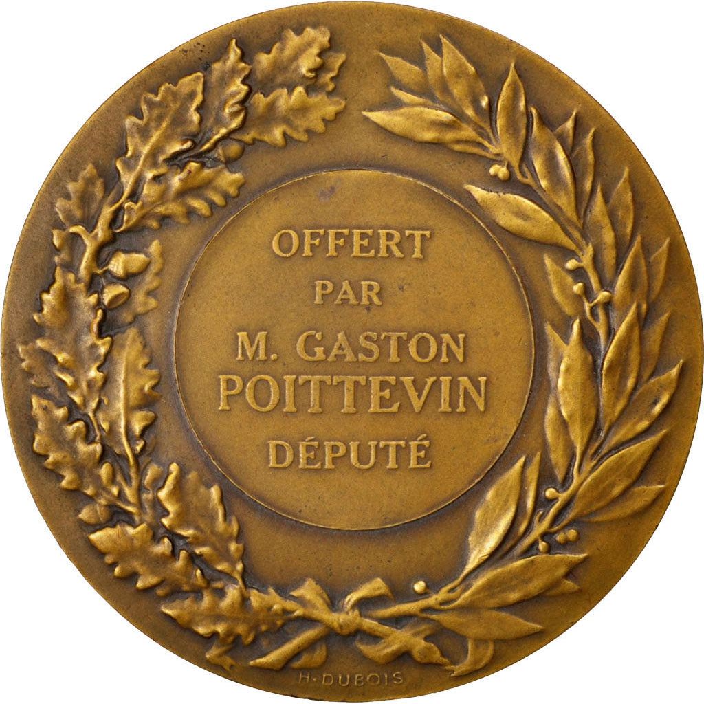 France, Médaille, French Third Republic, Bronze, Dubois.H, SUP