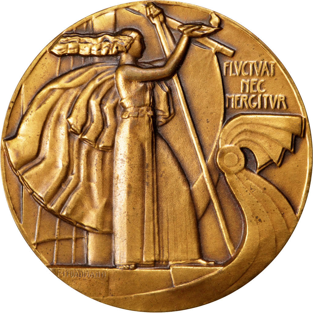 France, Médaille, French Third Republic, Bronze, SUP