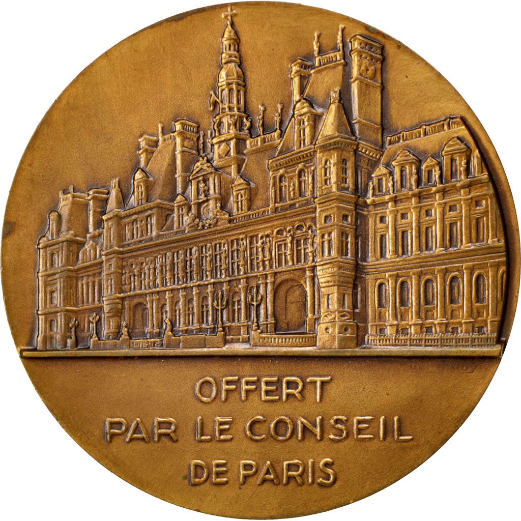 France, Médaille, French Third Republic, Bronze, SUP