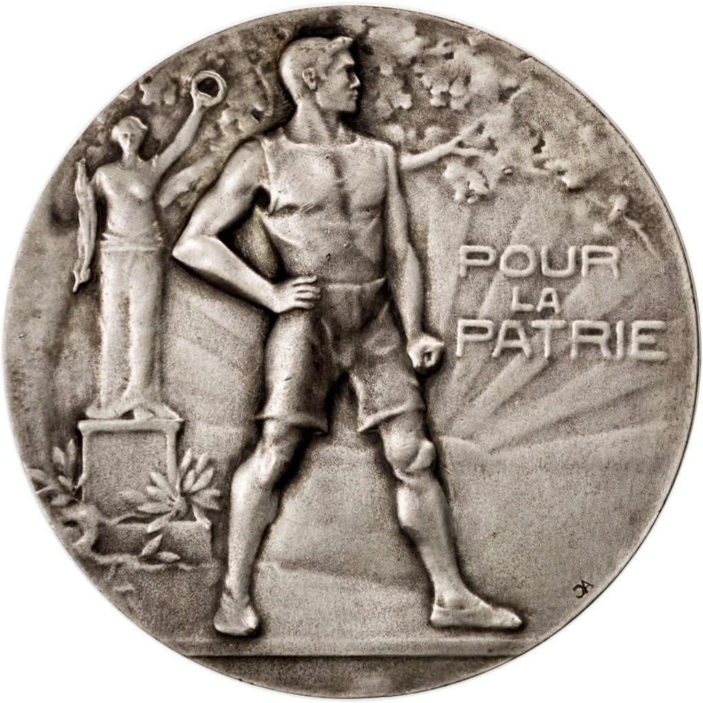 France, Médaille, French Third Republic, Bronze, SUP