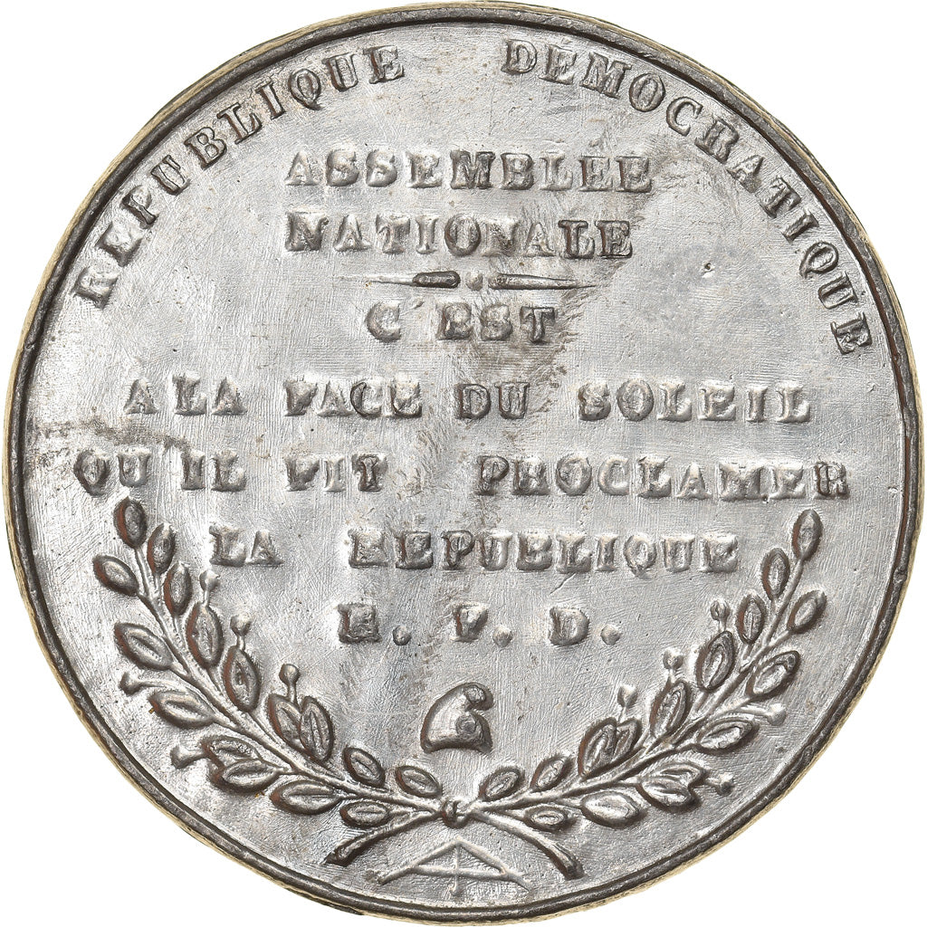 France, Medal, IIe République, Assemblée Nationale, Général Courtais