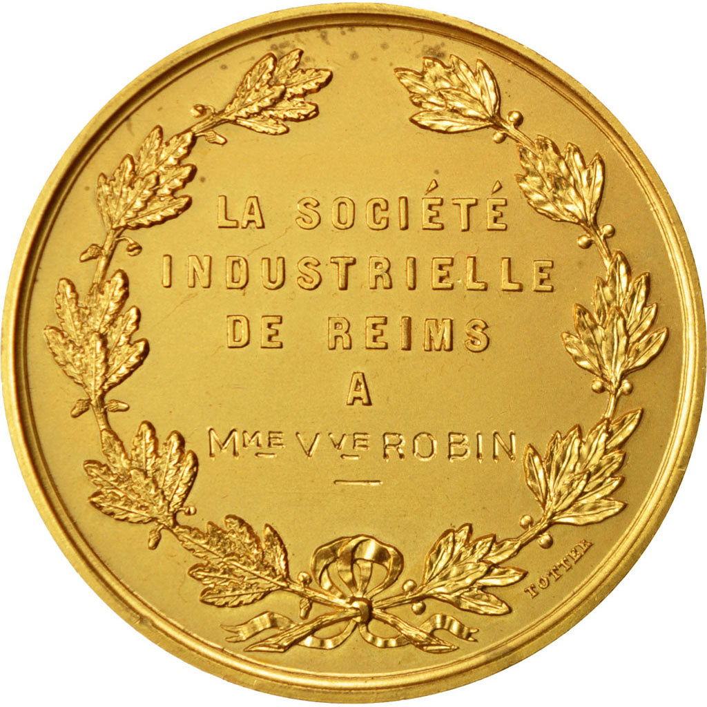 France, Médaille, French Third Republic, Bronze, Brenet, SUP