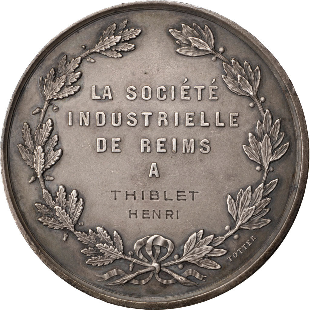 France, Médaille, French Third Republic, Bronze, Brenet, SUP