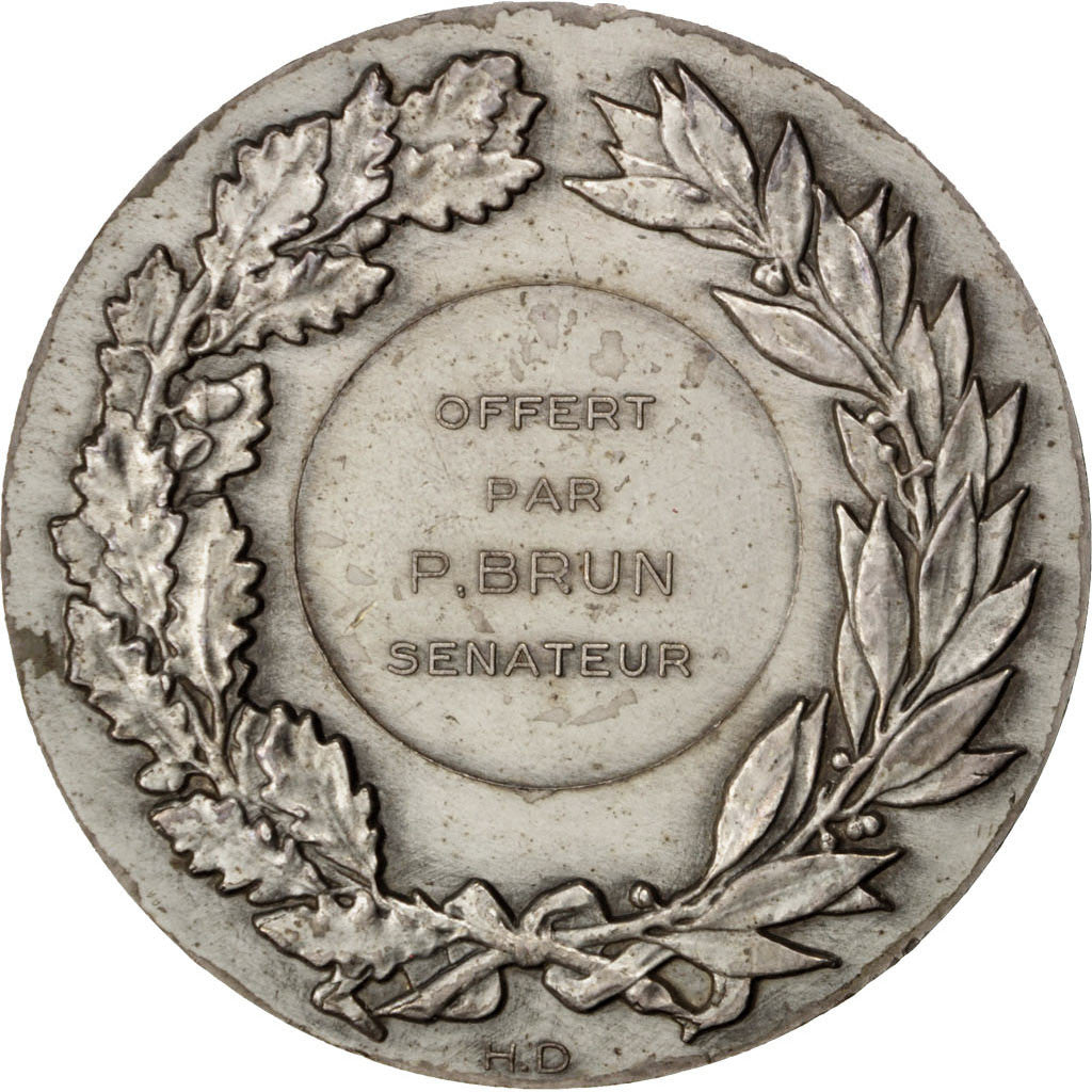 France, Médaille, French Fifth Republic, 1968, Bronze, TTB