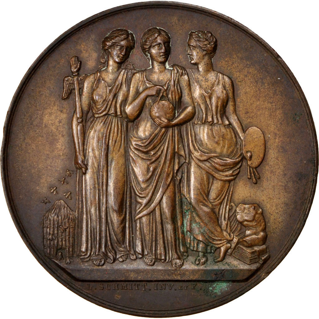 France, Médaille, Louis Philippe I, 1841, Bronze, TTB+