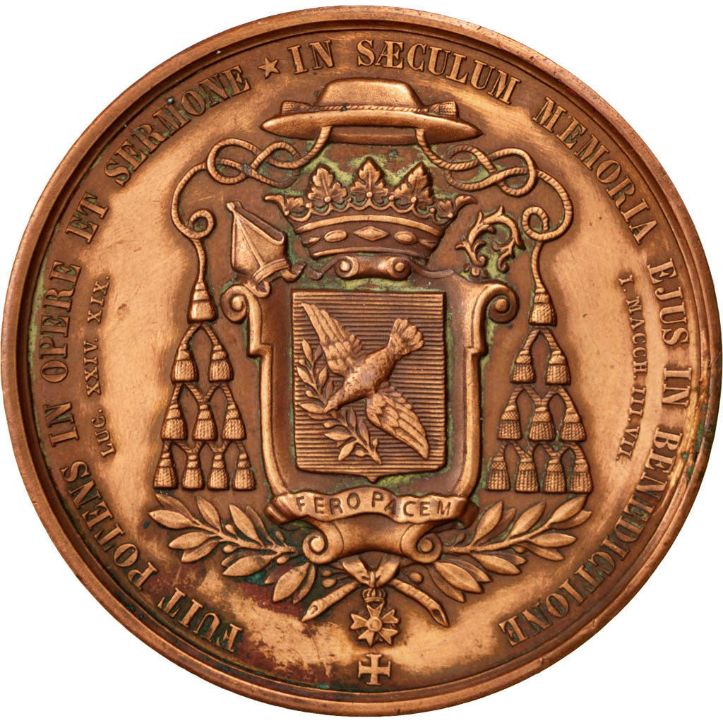 France, Médaille, Second French Empire, 1860, Cuivre, Borrel, SUP
