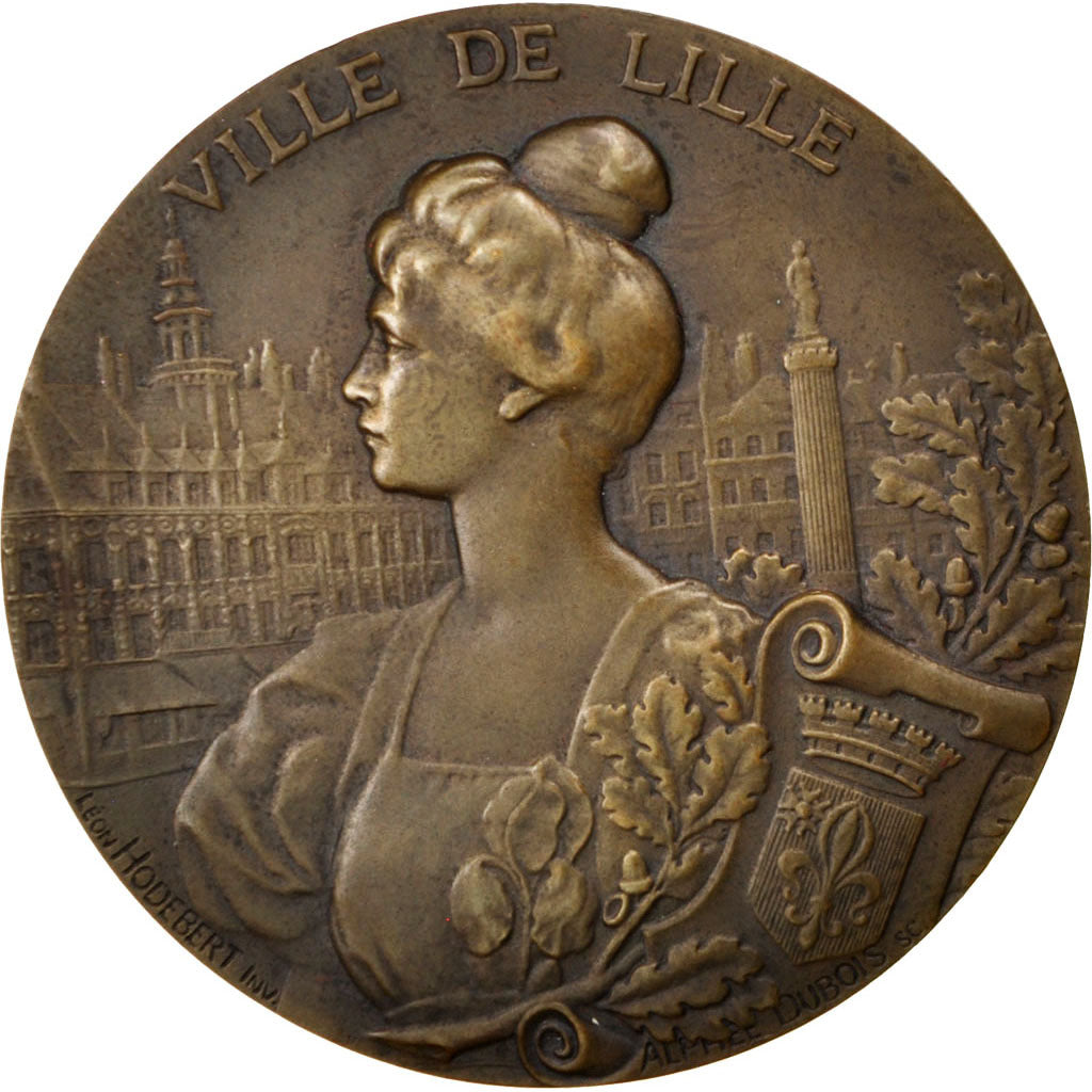 France, Médaille, French Third Republic, 1939, Bronze, Dubois.A, TTB+