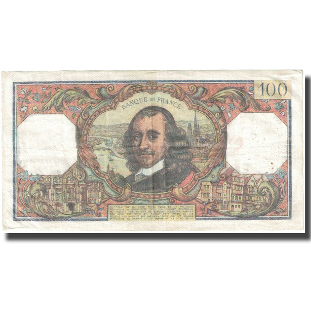 Frankrijk, 100 Francs, Corneille, 1975, 1975-05-15, TB, Fayette:65.49, KM:149e