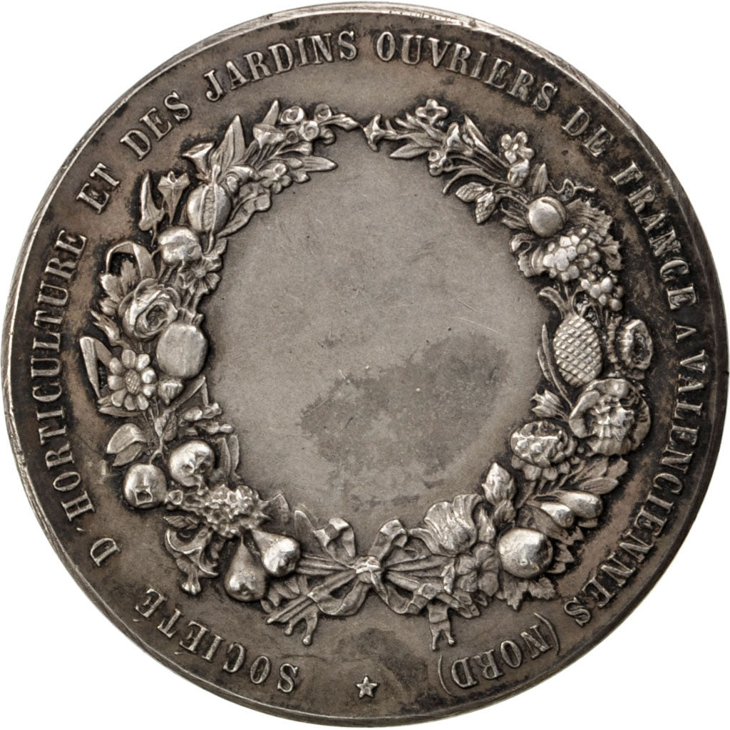 Francia, medalla, French Third Republic, Plata, MBC+