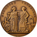 France, Médaille, French Fourth Republic, 1954, Bronze, SUP