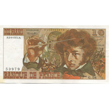 Francja, 10 Francs, Berlioz, 1974, 1974-06-06, AU(55-58), Fayette:63.5, KM:150a