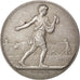 Francja, medal, Trzecia Republika Francuska, Srebro, Lagrange, AU(50-53)