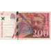 França, 200 Francs, Eiffel, 1996, EF(40-45), Fayette:75.3b, KM:159b