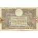 France, 100 Francs, Luc Olivier Merson, 1916, 1916-03-08, VF(20-25)
