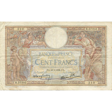 France, 100 Francs, Luc Olivier Merson, 1938, 1938-01-13, VF(20-25)