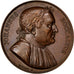 France, Médaille, Louis XVIII, 1823, Cuivre, SUP
