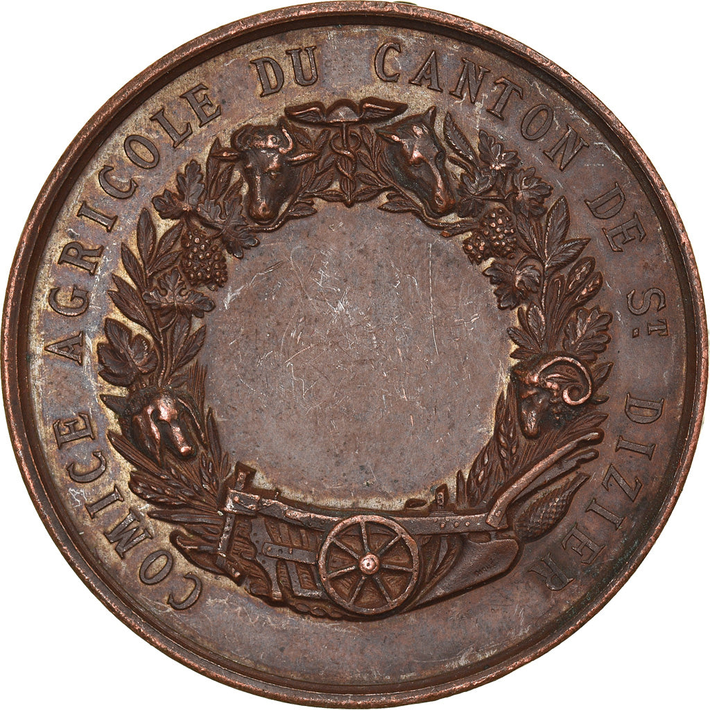 France, Medal, Comice Agricole du Canton de Saint Dizier, Rogat, EF(40-45)