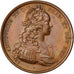France, Medal, Louis XV, 1719, Copper, Duvivier, AU(55-58), Divo:25