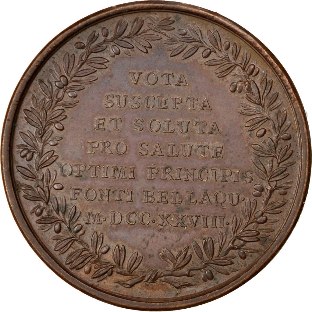 France, Médaille, Louis XV, 1728, Bronze, Duvivier, SUP, Divo:71