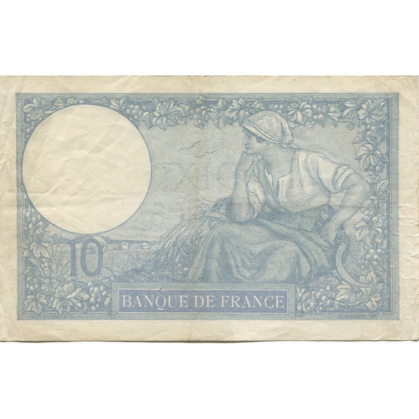 France, 10 Francs, Minerve, 1941, 1941-06-19, TTB+, Fayette:7.29, KM:84