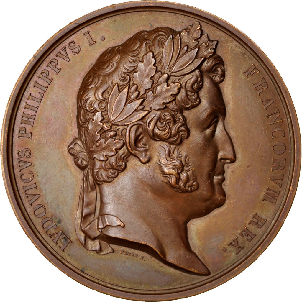 France, Medal, Louis Philippe I, 1841, Bronze, Petit, AU(55-58)