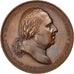 France, Médaille, Louis XVIII, 1817, Bronze, Andrieu, TTB+