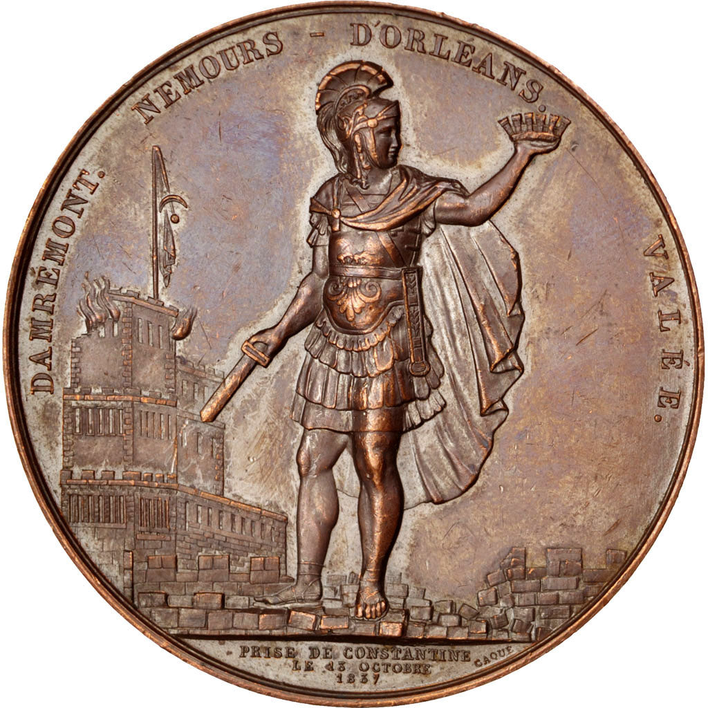 France, Médaille, Louis Philippe I, Louis-Philippe Ier, Prise de Constantine