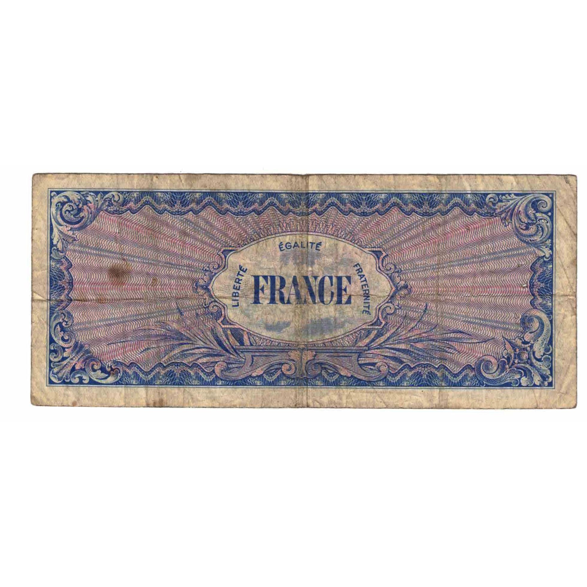 France, 50 Francs, Flag/France, 1944, 47154479, VG(8-10), Fayette:VF19.1