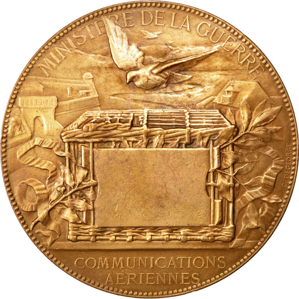 Frankrijk, Medaille, Government of National Defense, 1871, Bronzen, PR
