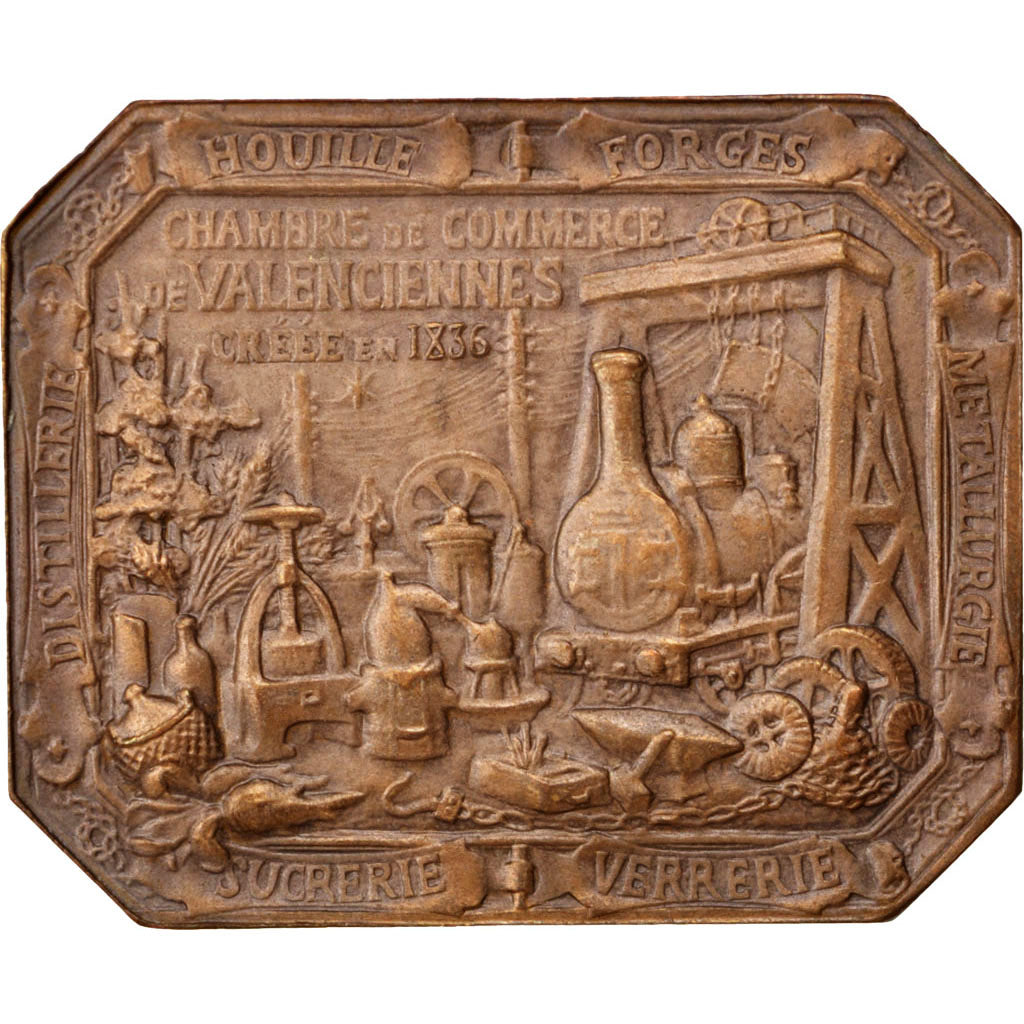 France, Medal, French Third Republic, Bronze, AU(55-58)