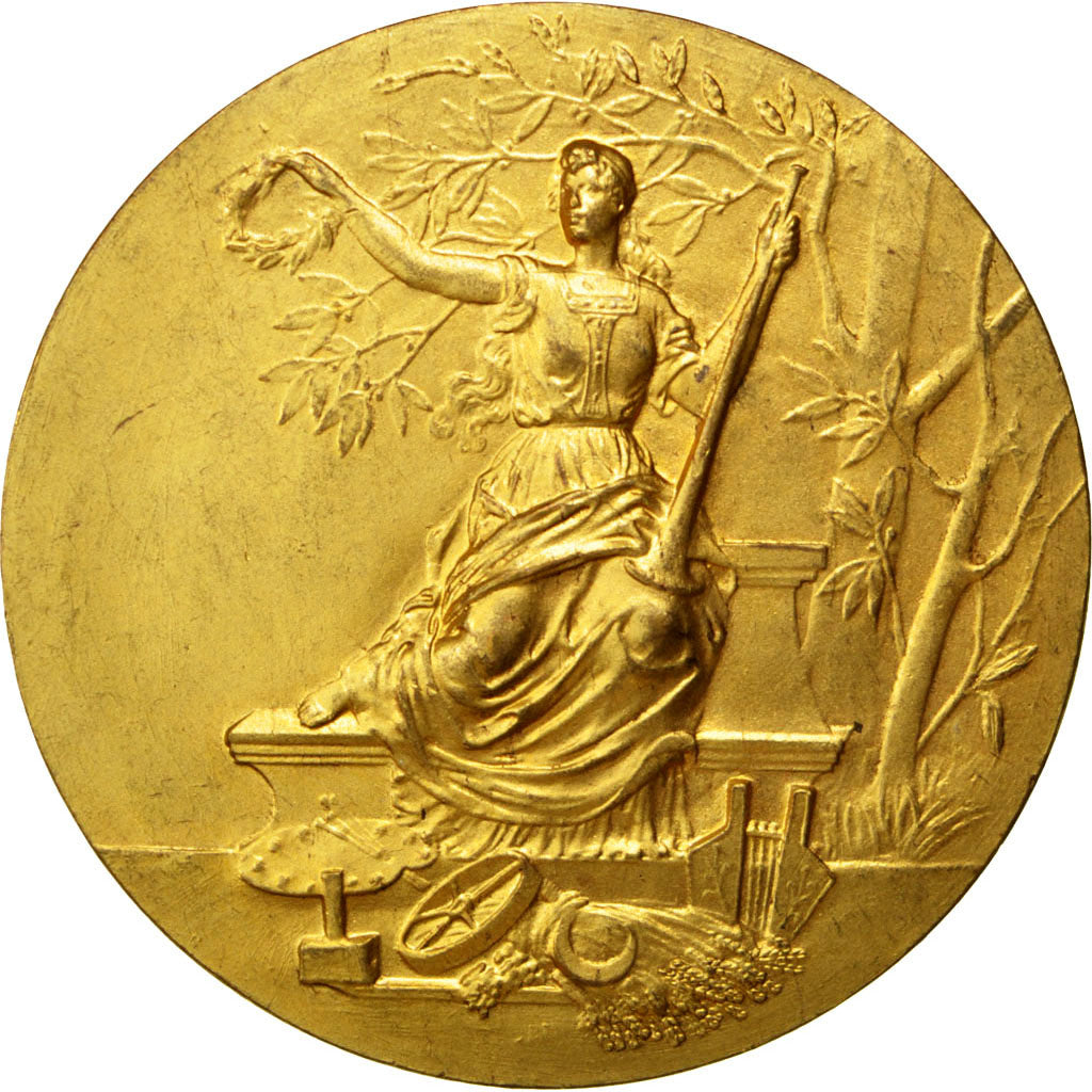 France, Médaille, French Third Republic, Bronze, SUP