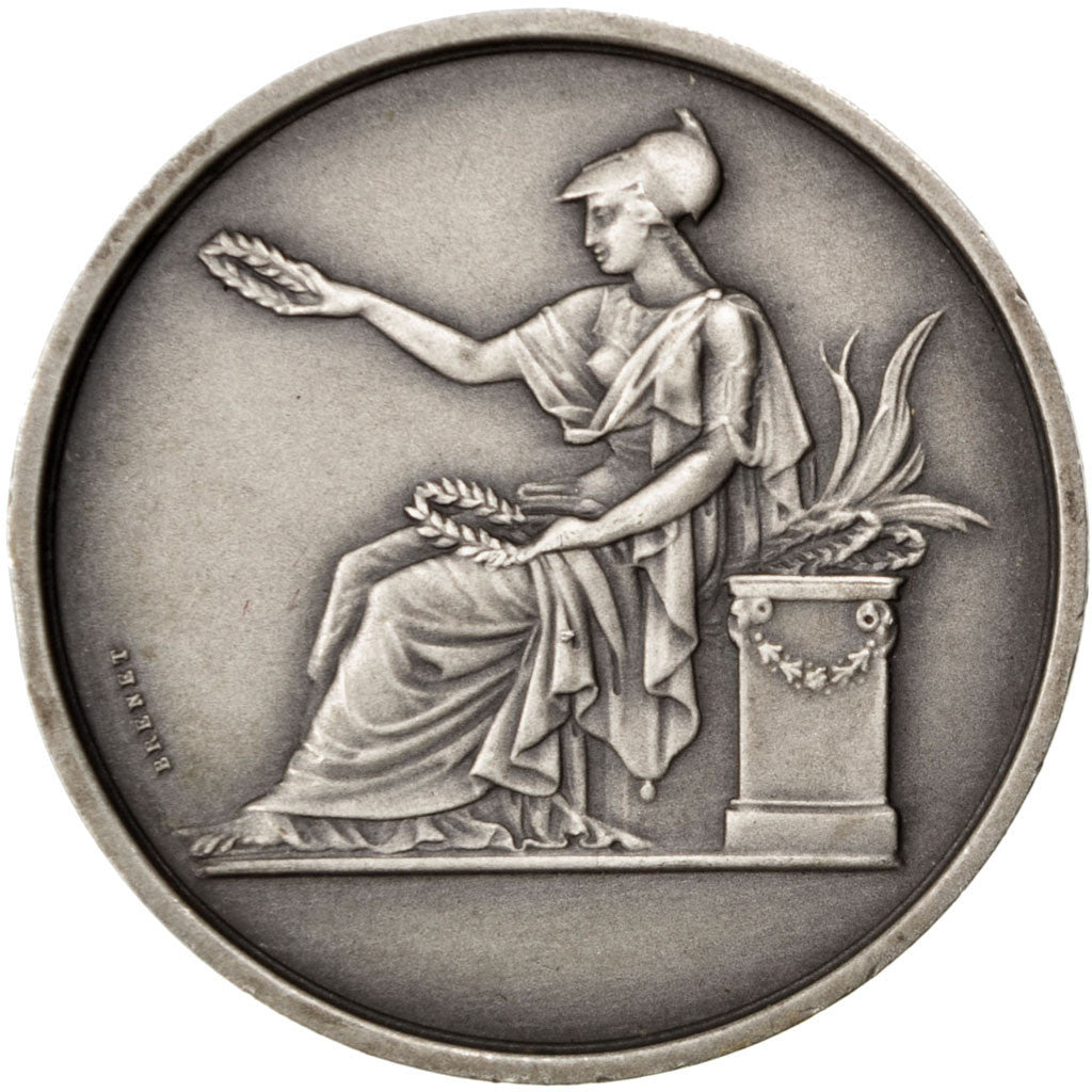 Frankreich, Medaille, French Fourth Republic, 1954, Silber, Brenet, VZ