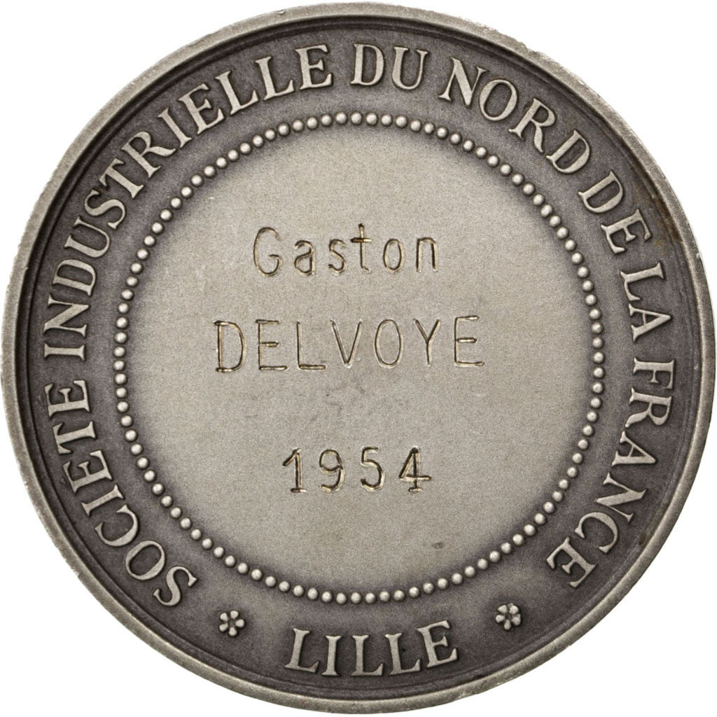 Frankreich, Medaille, French Fourth Republic, 1954, Silber, Brenet, VZ