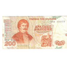 Biljet, Griekenland, 200 Drachmaes, 1996, 1996-09-02, KM:204a, SUP