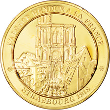 France, Medal, French Third Republic, Vermeil, VF(30-35)