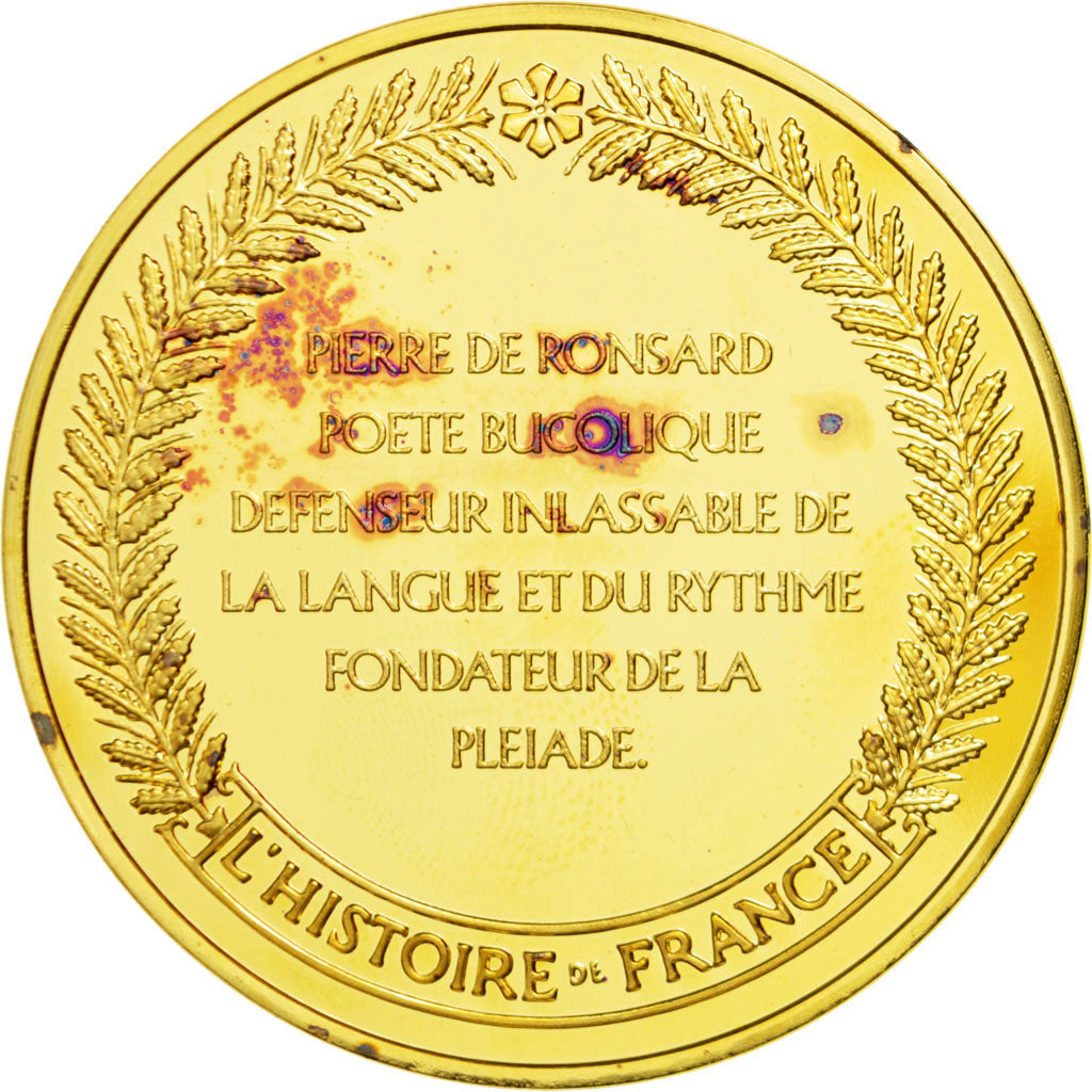 France, Medal, Henry III, Vermeil, MS(60-62)