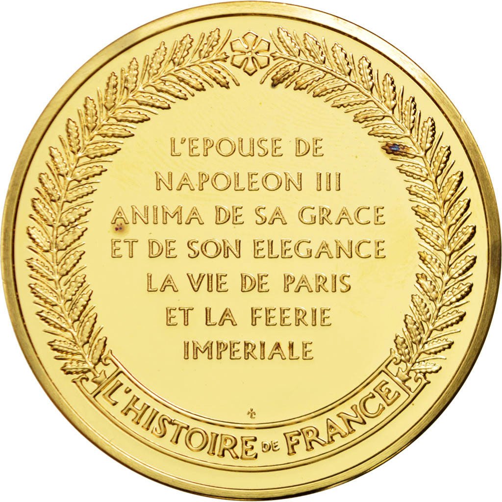 France, Medal, Second French Empire, Vermeil, MS(60-62)