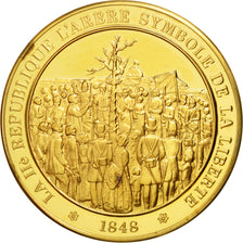 France, Medal, French Second Republic, Vermeil, MS(60-62)