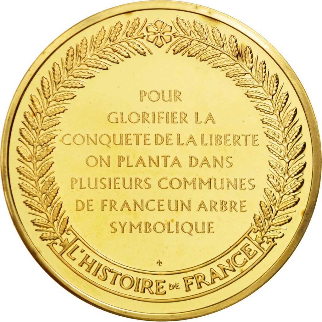 France, Medal, French Second Republic, Vermeil, MS(60-62)