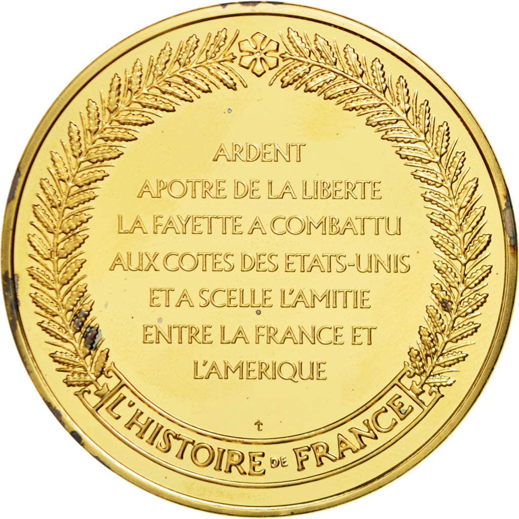 France, Médaille, Louis XVI, Vermeil, SUP+