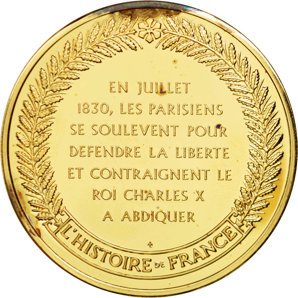 France, Medal, Louis Philippe I, Vermeil, MS(60-62)