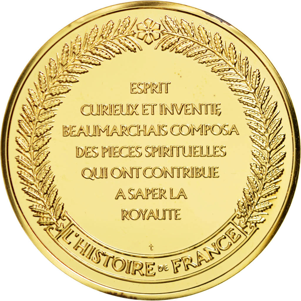 Francia, medaglia, Louis XVI, Vermeil, SPL