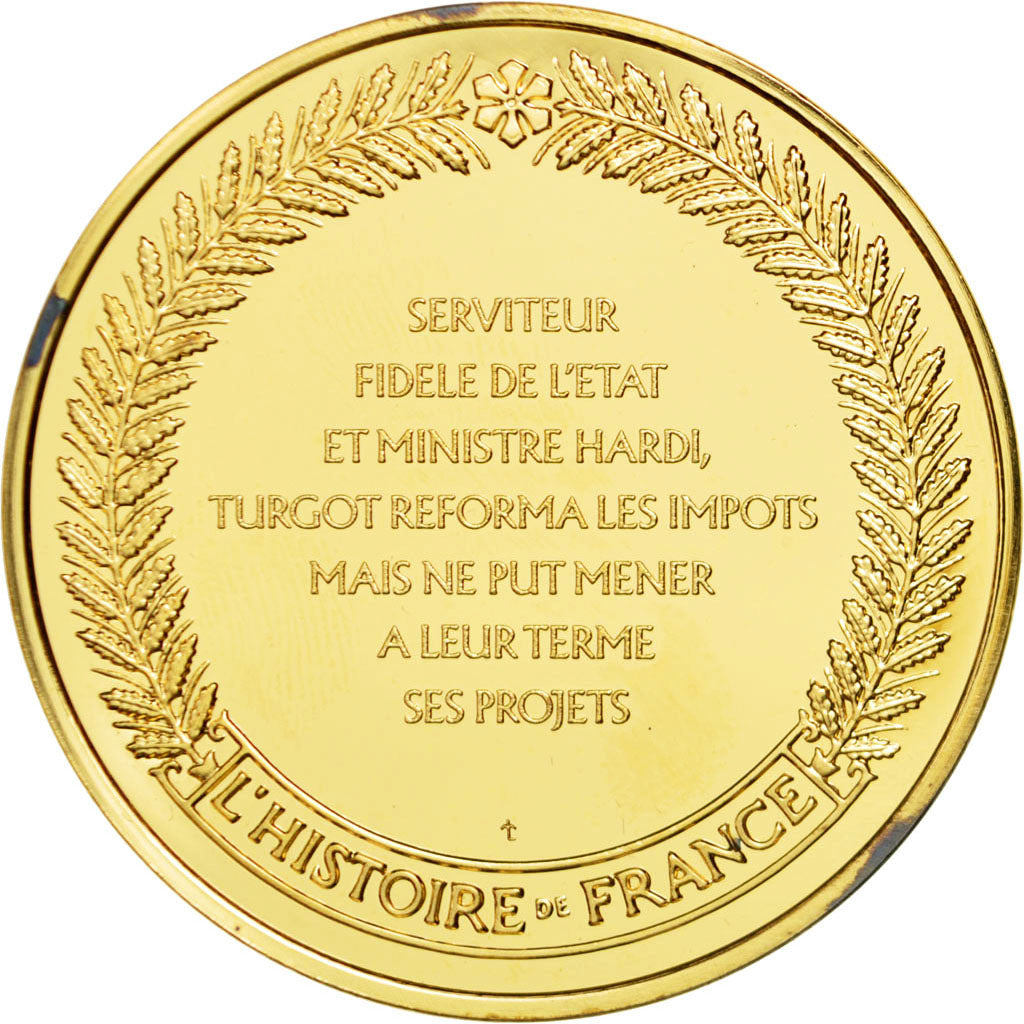 France, Medal, Louis XV, Vermeil, MS(60-62)