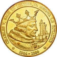 France, Medal, Charles V, Vermeil, MS(60-62)