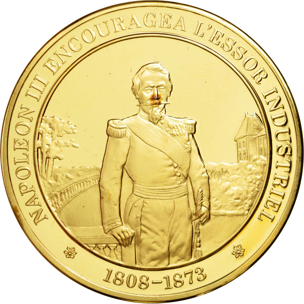 France, Medal, Second French Empire, Vermeil, MS(60-62)