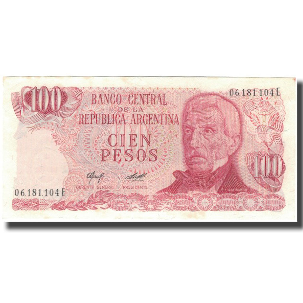 Billete, 100 Pesos, Argentina, KM:302a, EBC