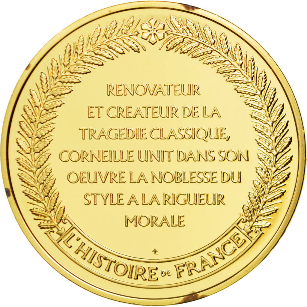 France, Médaille, Louis XIV, Vermeil, SUP+