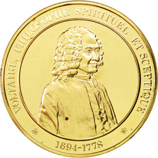 Francia, medalla, Louis XV, Oro vermeil, EBC+
