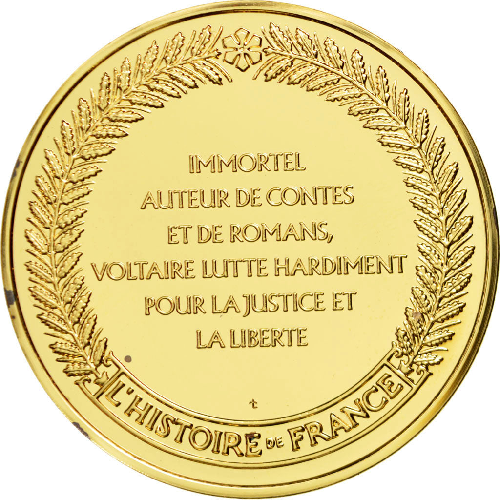 Francia, medalla, Louis XV, Oro vermeil, EBC+
